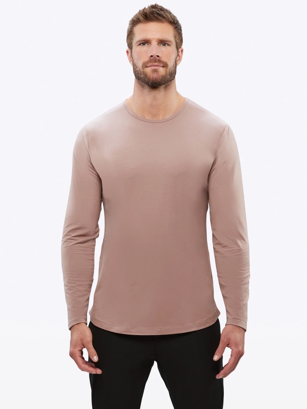 CUTS AO Long Sleeve Curve-Hem Tee Mountain Mist Men’s XXL PYCA Pro